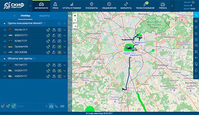 Контроль передвижения транспорта